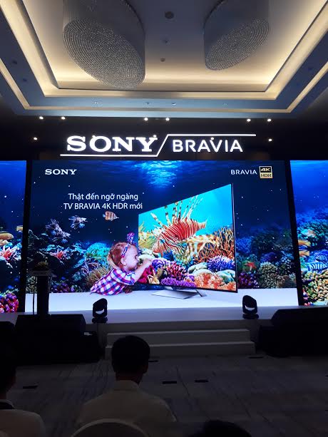 Sony đột phá thị trường với loạt TV 4K dải động cao