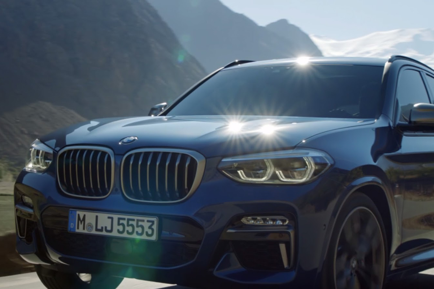 Cận cảnh chiếc BMW X3 2018 chuẩn bị được ra mắt