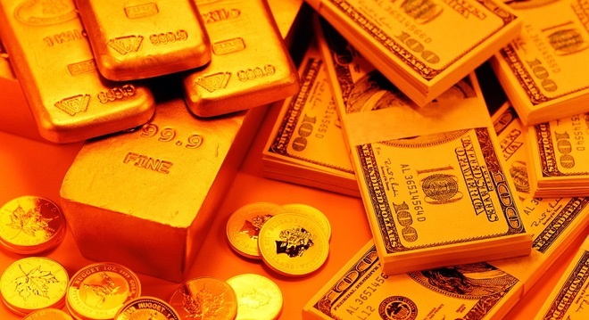 Giá vàng hôm nay trên thị trường thế giới giao dịch ở ngưỡng 1.223,10 USD/ounce