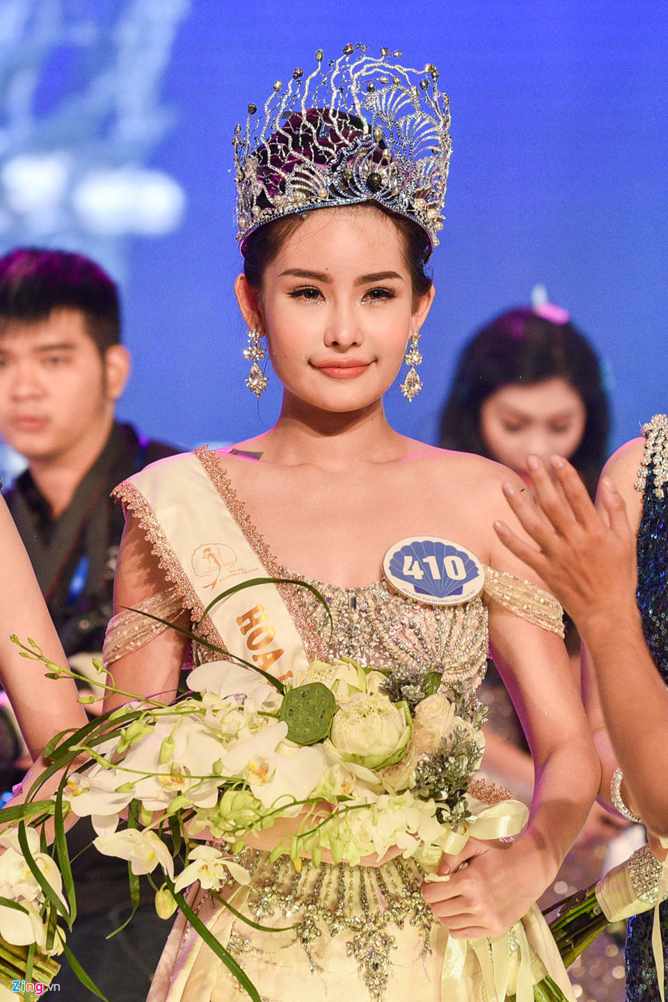 Cận cảnh nhan sắc tân Hoa hậu Đại dương Việt Nam 2017