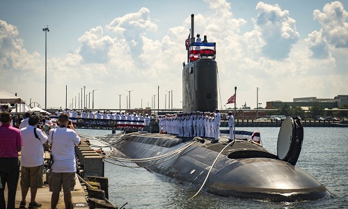 Mỹ hạ thủy tàu ngầm tấn công ‘siêu tốc’, kỹ thuật tàng hình bậc nhất