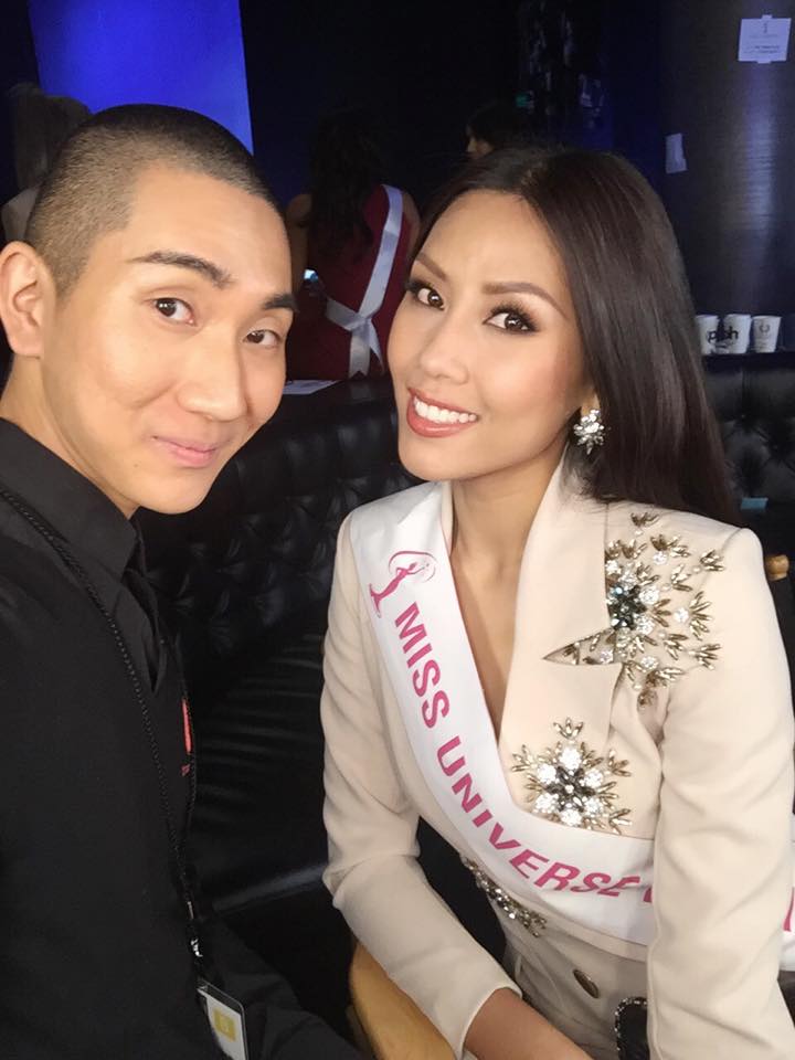 Nguyễn Thị Loan ‘ghi điểm’ khi vừa đặt chân tới Miss Universe