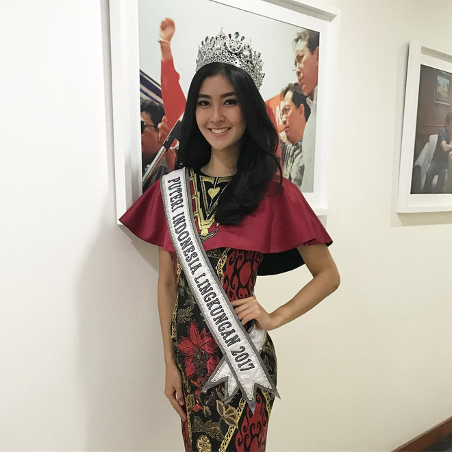 Cận cảnh nhan sắc ‘vạn người mê’ của tân Hoa hậu Quốc tế 2017