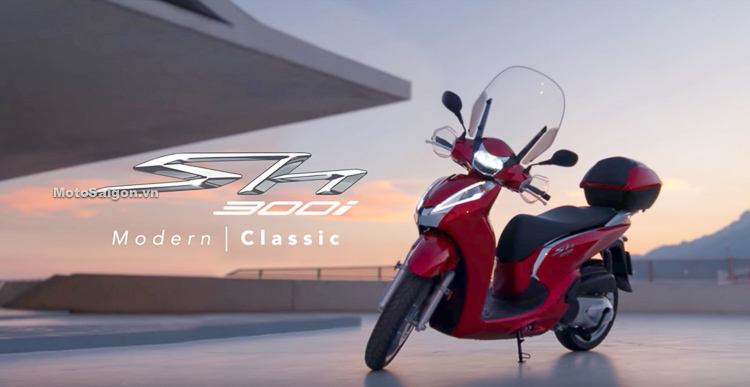 Honda SH 300i 2018 chính thức ra mắt với thiết kế đẹp ‘long lanh’