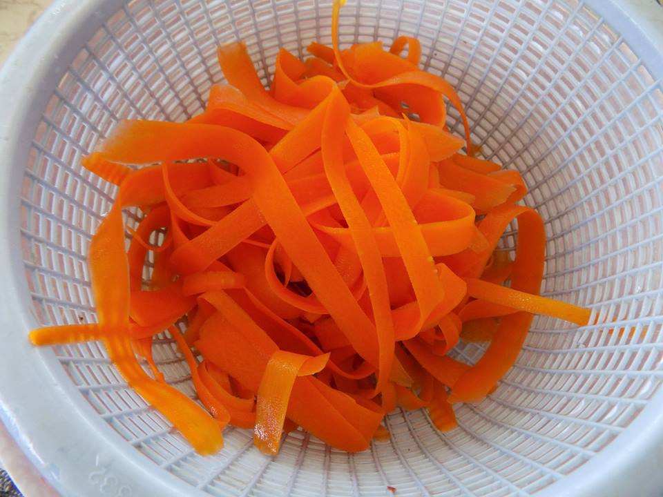 Cách làm mứt cà rốt bào không cần vôi