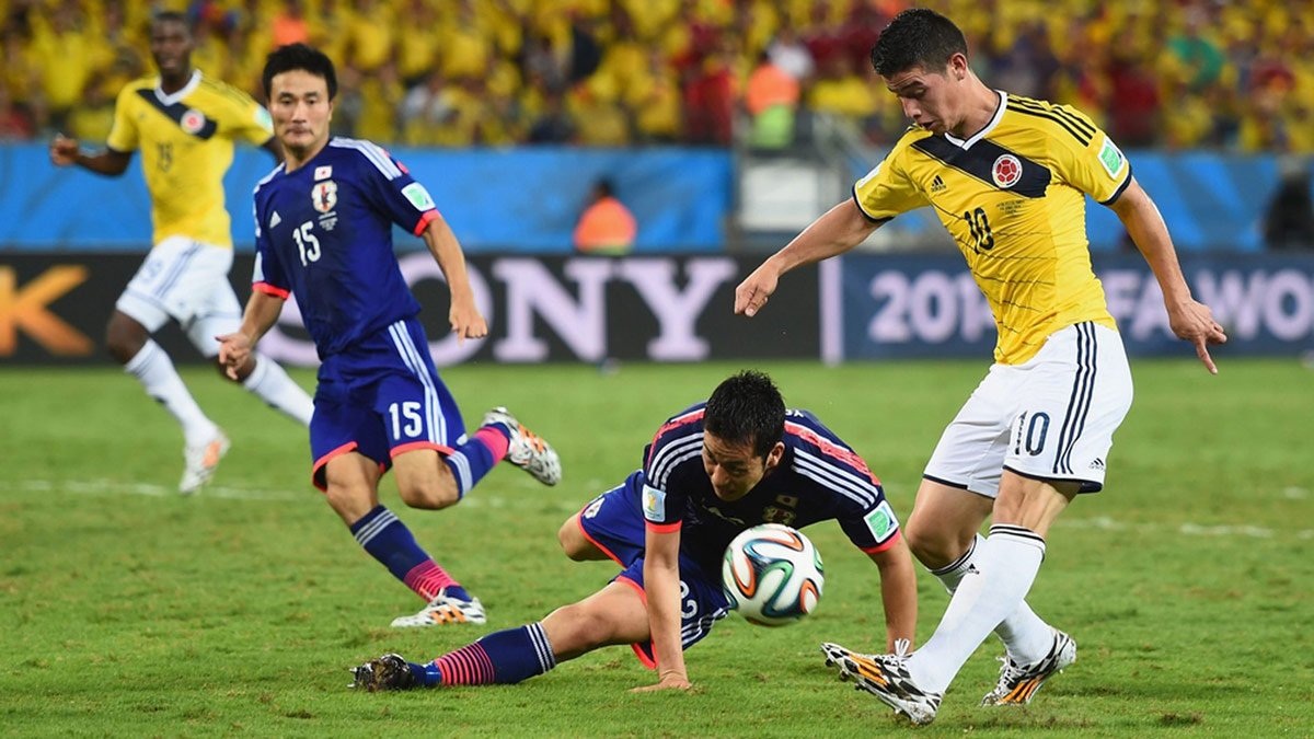 Xem trực tiếp bóng đá World Cup 2018 Colombia vs Nhật Bản