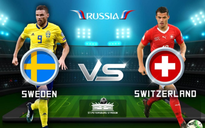 Link sopcast xem trực tuyến World Cup 2018 Thụy Điển vs Thụy Sỹ 
