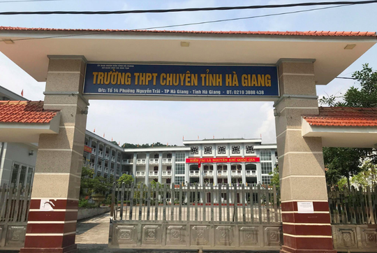 Nhiều thí sinh của trường THPT chuyên Hà Giang có điểm cao bất thường