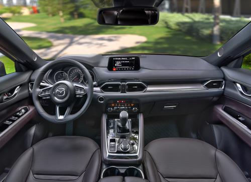 Các chi tiết trên Mazda CX-8 được chăm chút tỉ mỉ
