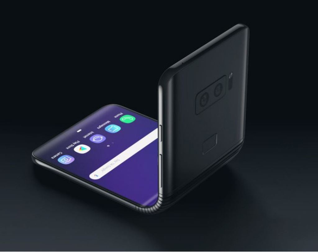 Samsung sẽ cho ra mắt smartphone màn hình gập kiểu vỏ sò vào năm sau?