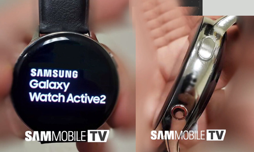 ‘Soi’ công nghệ trên Samsung Galaxy Watch Active 2 qua hình ảnh vừa bị rò rỉ