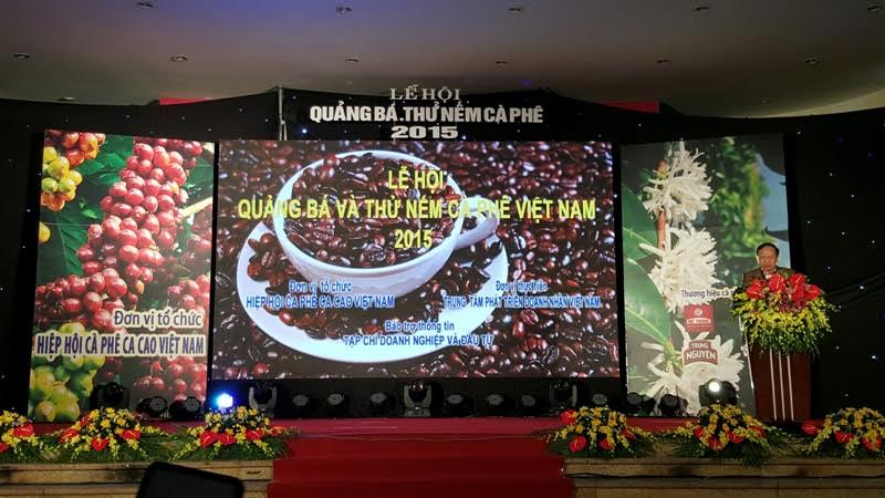 Khai mạc lễ hội quảng bá và nếm thử cà phê 2015 tại Hà Nội