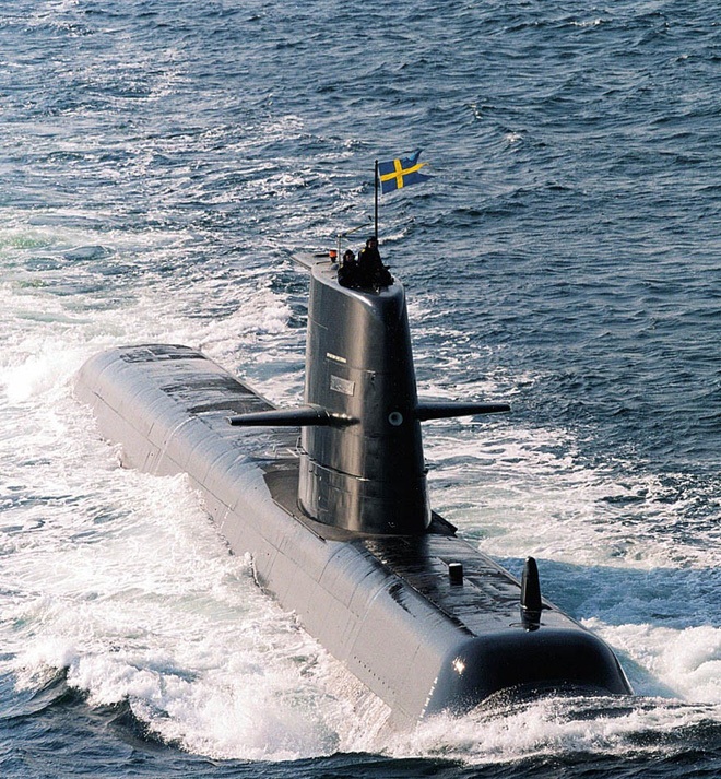 Tàu ngầm diesel-điện HMS Gotland của Hải quân Thụy Điển