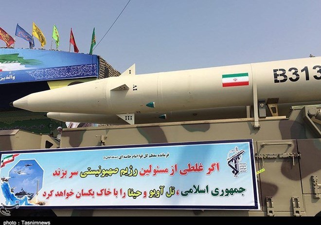 Tên lửa đạn đạo Zolfaghar của Iran