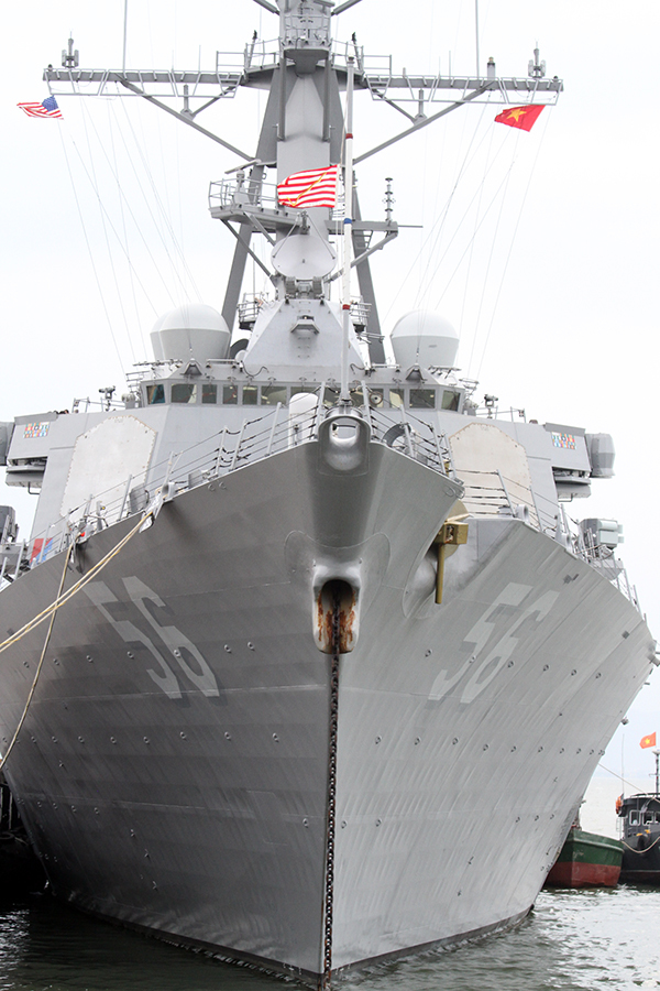 Tên lửa dẫn đường USS John S. McCain được đánh giá là “có khả năng tốt nhất trong đội tàu khu trục trên thế giới”. 