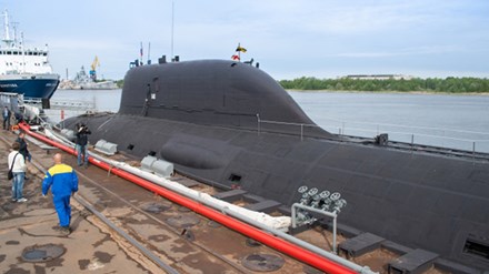 Tàu ngầm của Hải quân Nga khiến Mỹ lo ngại. Ảnh: TPO 