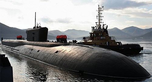  Tàu ngầm Nga được trang bị lớp phủ tàng hình.