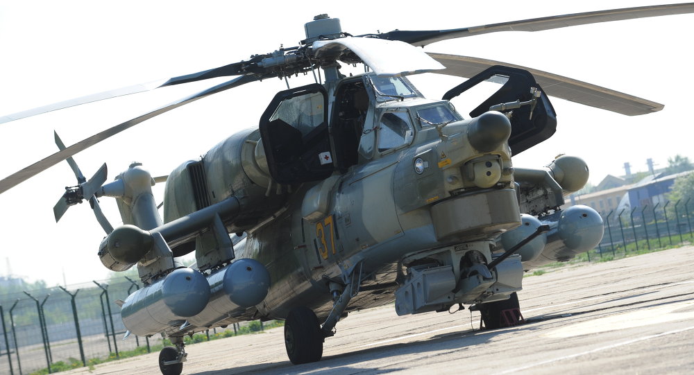 Trực thăng tấn công Mi-28NM.