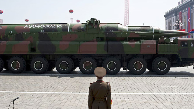 Vũ khí hạt nhân của Triều Tiên đang là mối đe dọa hàng đầu hiện nay. 