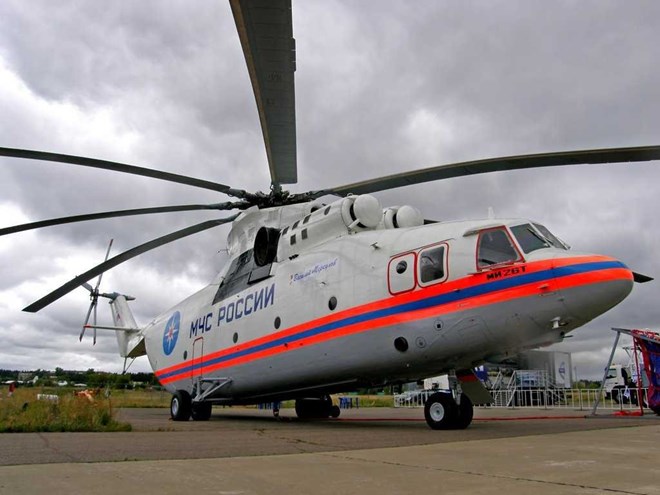 Trực thăng Mi-26 của Nga. 