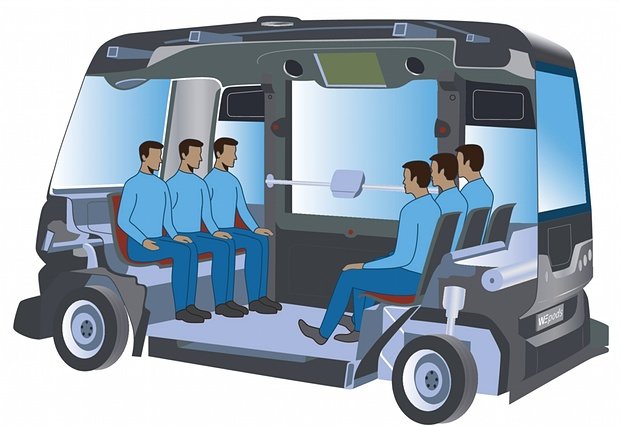 Singapore sẽ thử nghiệm một cặp xe buýt không người lái cỡ bự dài 12m