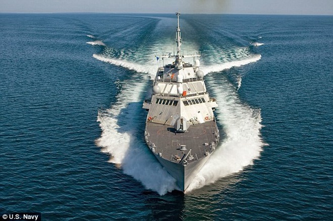 Tàu chiến USS Milwaukee là chiến hạm ven biển mới nhất của hải quân Mỹ. 