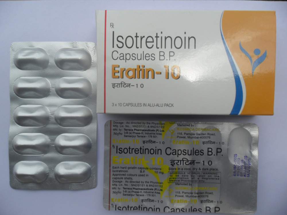 Thuốc trị mụn Isotretinoin có vô vàn tác dụng phụ đáng sợ người dùng nên thận trọng.