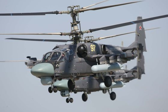 Trực thăng tấn công Ka-52 Alligator cũng là trực thăng đầu tiên trên thế giới được trang bị hệ thống thoát hiểm