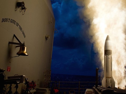 Tên lửa SM-3 Block IIA có khả năng bắn 2500km. Ảnh: An Ninh Thủ Đô