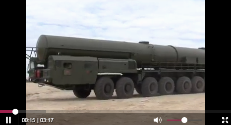 Tên lửa RS-24 Yars có chiều dài 23 mét, đường kính 2 mét