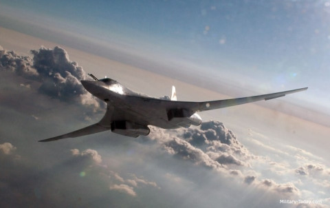Oanh tạc cơ Tu-160M2 sẽ có uy lực gấp đôi phiên bản cũ. Ảnh: VOV
