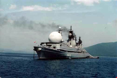 Tới năm 2001, tàu trinh sát SSV-33 Ural chính thức bị thải loại do quá tốn kém. Ảnh: Pháp luật TPHCM