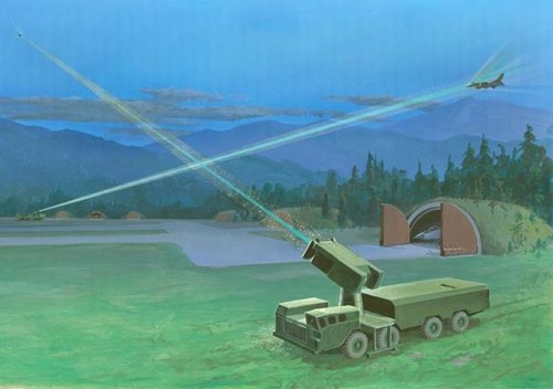  Vũ khí laser của Nga sẽ khiến tên lửa đối phương vô dụng. Ảnh: Kiến Thức 