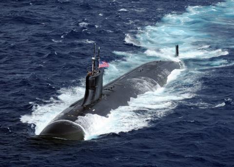 Tàu ngầm lớp Los Angeles của Mỹ. Ảnh: Đất Việt