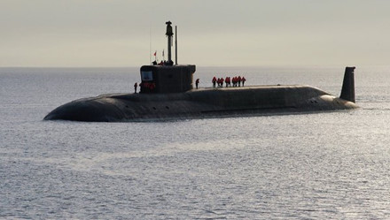 Tàu ngầm Yuri Dolgoruky khi hoạt động sẽ vận hành siêu êm. Ảnh: Lao Động