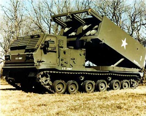 Hệ thống phóng phản lực M270 uy lực nhất của Mỹ. Ảnh: Đất Việt