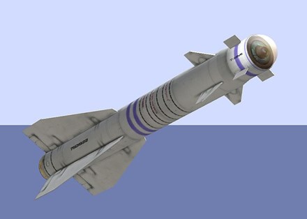 Tên lửa Kh-29 là loại tên lửa siêu âm được bắt đầu sử dụng trong không quân Liên Xô từ những năm 1980. Ảnh: Lao Động 