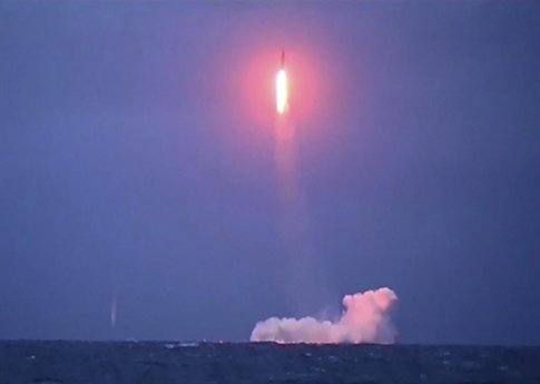Tên lửa ngầm Skiff của Nga được bố trí dưới lòng biển là vũ khí quân sự tuyệt mật vô cùng nguy hiểm. Ảnh: Đất Việt 