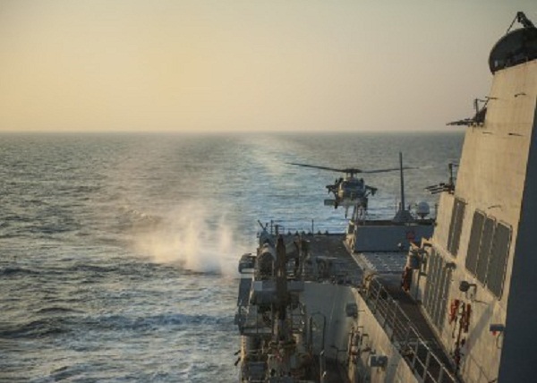 Hiện tại, Hải quân Mỹ đã đưa vào biên chế 62 chiếc tàu khu trục lớp Arleigh Burke. Ảnh: Lao Động