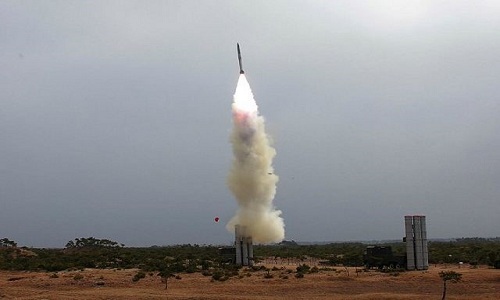 Tên lửa phòng không KN-06 được bắn thử nghiệm trước đó. Ảnh: VnExpress 