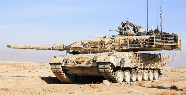 Siêu tăng  Leopard 2A7 của Đức. Ảnh: Trí Thức Trẻ 