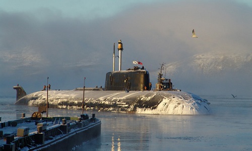  Tàu ngầm Belgorod là vũ khí quân sự thuộc lớp tàu ngầm hạt nhân Đề án 949A Antey. Ảnh: VnExpress