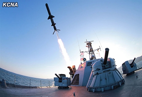 Tên lửa KN-35 của Triều Tiên là vũ khí quân sự khá bí mật về thông số. Ảnh minh họa 