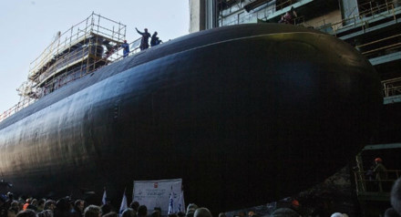 Tàu ngầm Krasnodar là một loại vũ khí quân sự được Nga biên chế vào năm 2015. Ảnh: Lao động