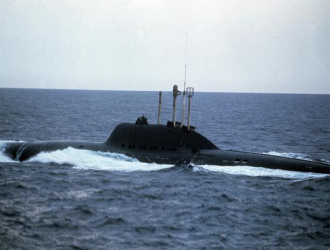 Tàu ngầm lớp Projet 705 Lyra của Nga. Ảnh: An ninh Thủ đô