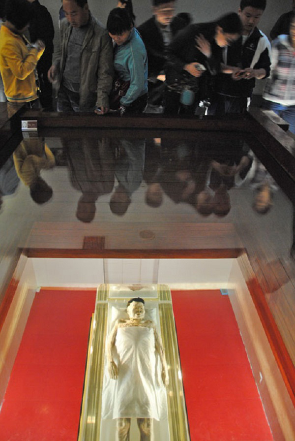 Xác ướp mỹ nhân còn nguyên vẹn sau 2000 năm tại Trung Quốc. Ảnh minh họa 