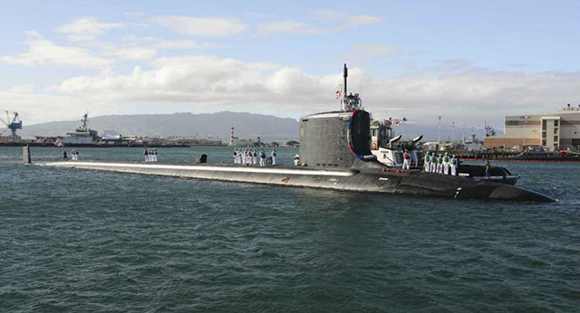  Tàu ngầm hạt nhân USS Mississippi là tàu ngầm thứ 9 lớp Virginia. Ảnh: Dân Trí