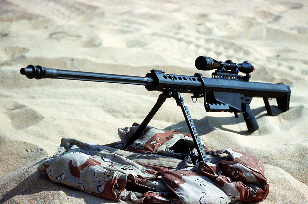  Súng trường M82 do công ty Barrett Firearms Manufacturing của Mỹ phát triển. Ảnh: Zing News