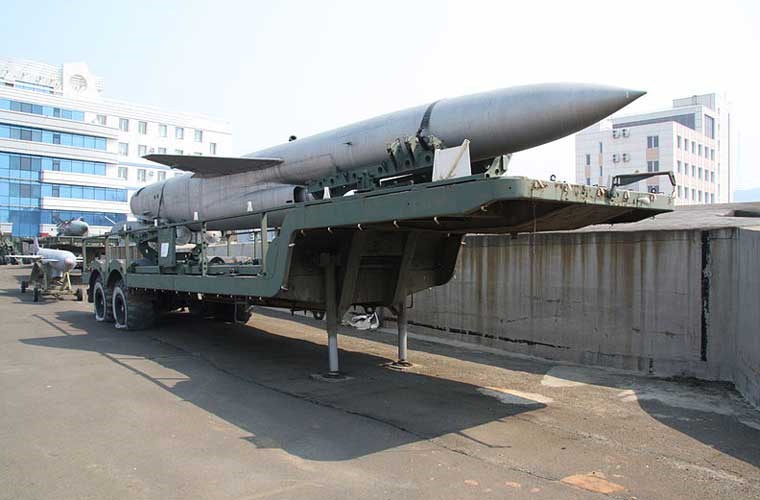 Tên lửa chống hạm P-500 Bazalt. Ảnh: Kiến Thức