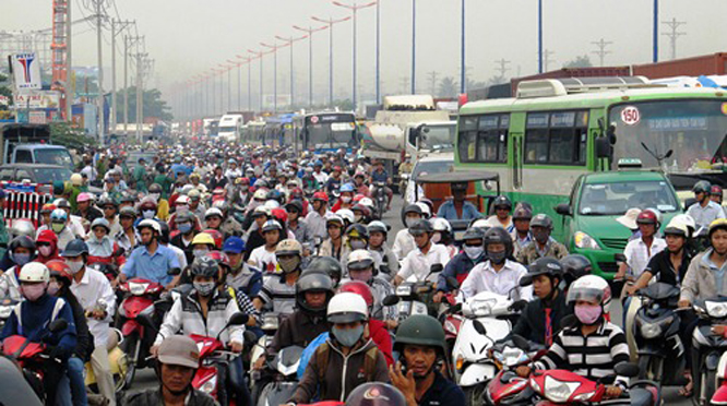 Ô nhiễm tiếng ồn tại Việt Nam đang ở mức báo động. Ảnh minh họa